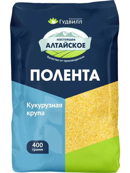 Крупа кукурузная Полента ГУДВИЛЛ,400г