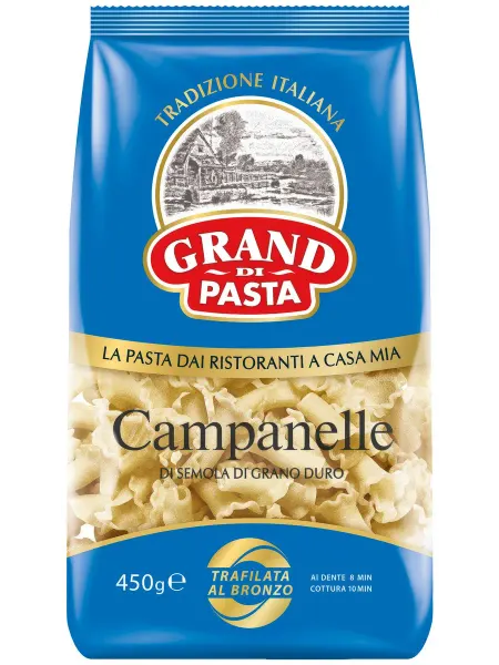 Макаронные изделия Grand di Pasta Campanelle гребешки, 450 г