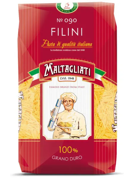 Макаронные изделия Maltagliati Filini №090 вермишель, 450 г