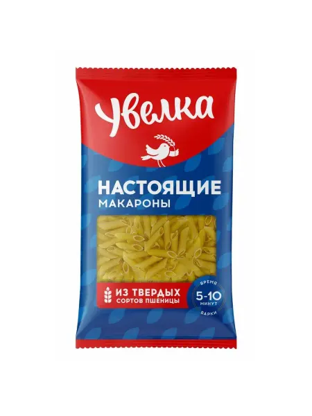 Увелка Макаронные изделия Перья гладкие 450 г