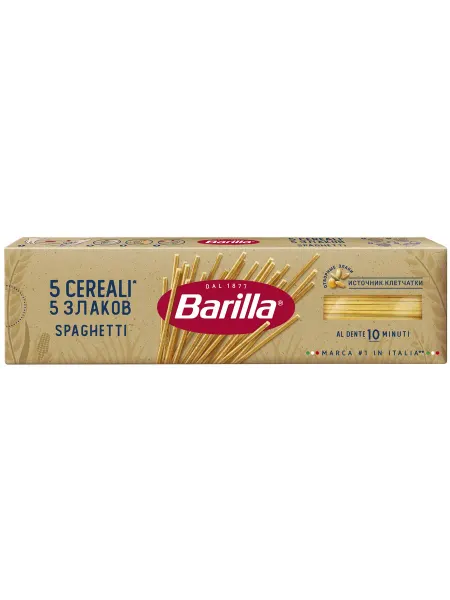Макароны 5 Cereali Spaghetti со злаковой смесью 450г