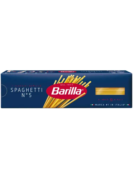 Макароны Spaghetti n.5 из твердых сортов пшеницы, 450г