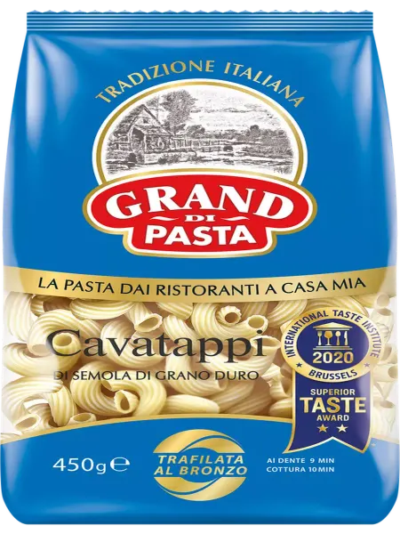 Grand di Pasta Макароны Cavatappi группа А, 450г