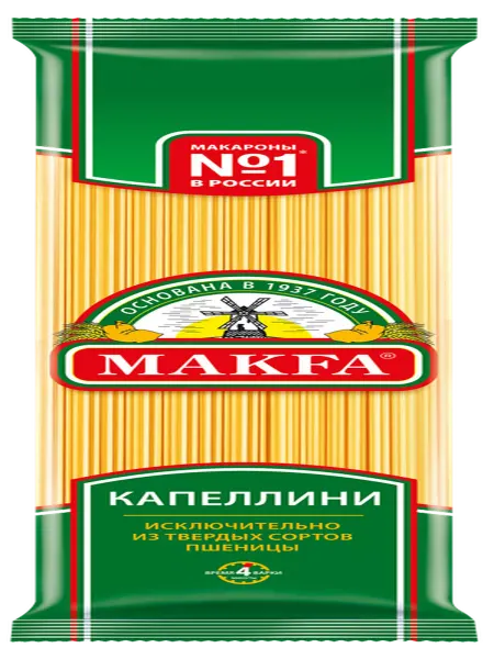 Makfa Макароны Капеллини, вермишель длинная, 450г