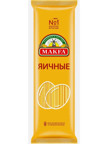 Макароны Makfa Спагетти яичные 450г