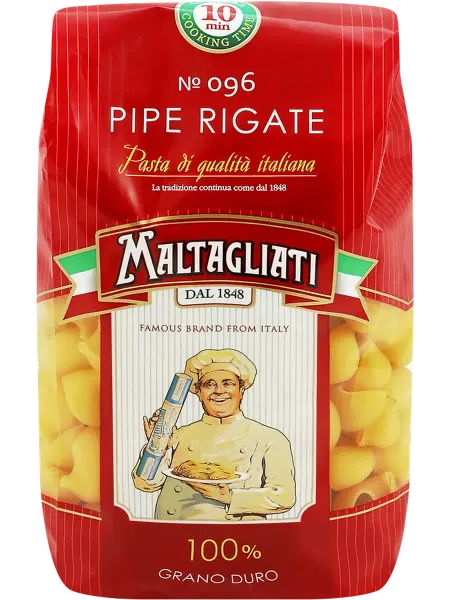 Maltagliati Макароны Рожок крупный, 450г