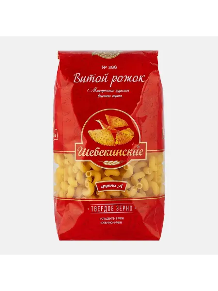 Макароны Шебекинские Витой Рожок 450г