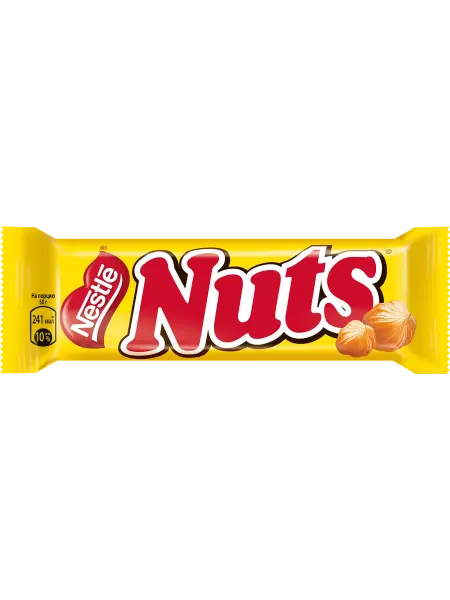 NUTS Шоколадный батончик Nestle с фундуком, 50г x 5