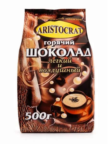 Растворимый горячий шоколад aristocrat 500 г