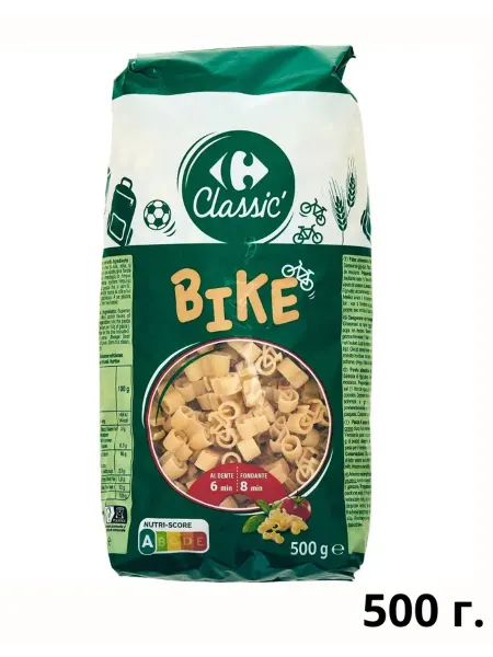 Carrefour Classic Макароны Bike (велосипед) CARREFOUR 500 г