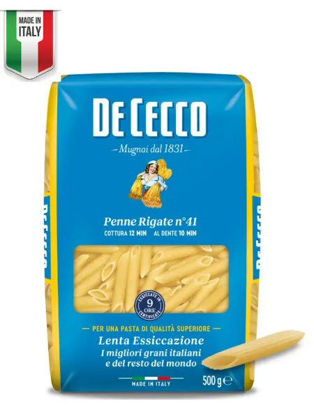 De Cecco Макаронные изделия Пенне Ригате №41 "Де Чекко" 500 г