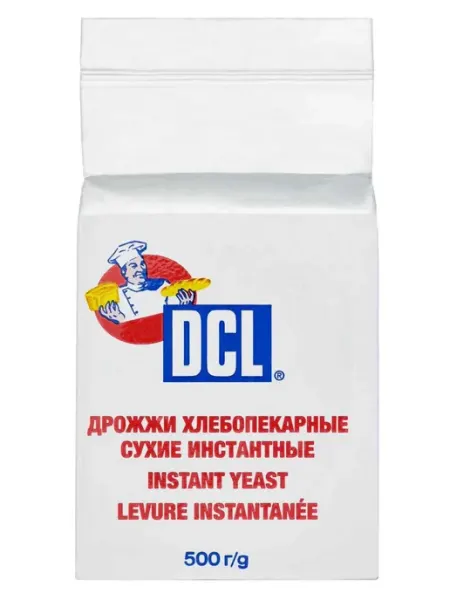 Дрожжи сухие DCL быстродействующие 500 г - x 1шт