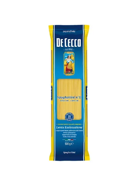 De Cecco Макаронные изделия №11 Spaghettini (Спагеттини) 500г