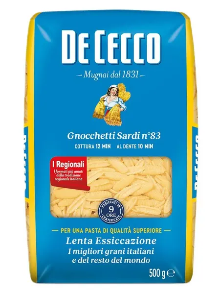 Макароны De Cecco Ньокетти сарди №83, 500г
