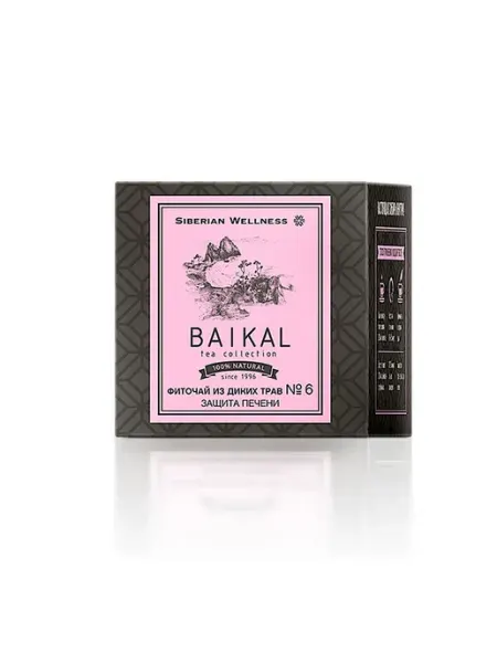Фиточай из диких трав № 6 (Защита печени) - Baikal Tea