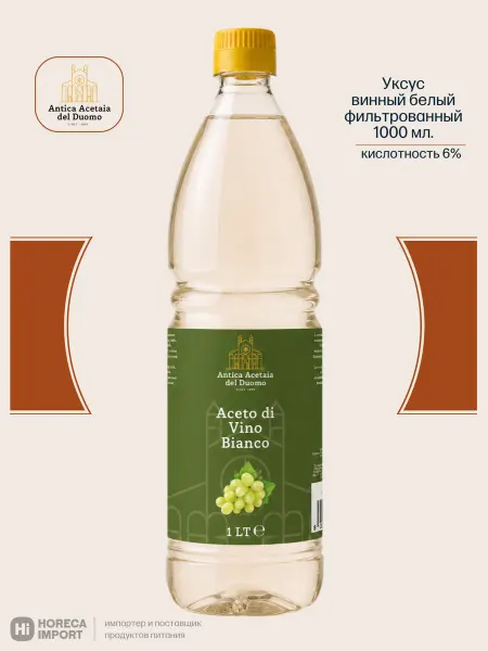 Antica Acetaia del Duomo Уксус винный красный 6% 1л