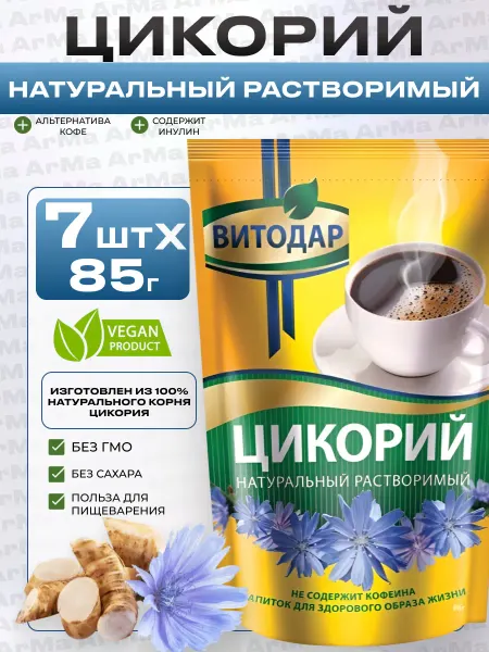 Витодар Цикорий натуральный растворимый 7 85г