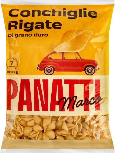 MARCO PANATTI Макароны Ракушки группа А высший сорт, 800г