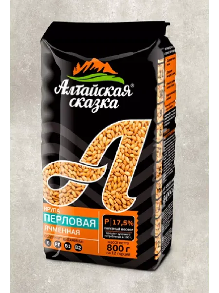Алтайская сказка Крупа перловая, 2 шт. по 800г