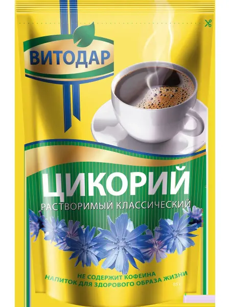 Цикорий растворимый ВИТОДАР порошкообразный, 85г