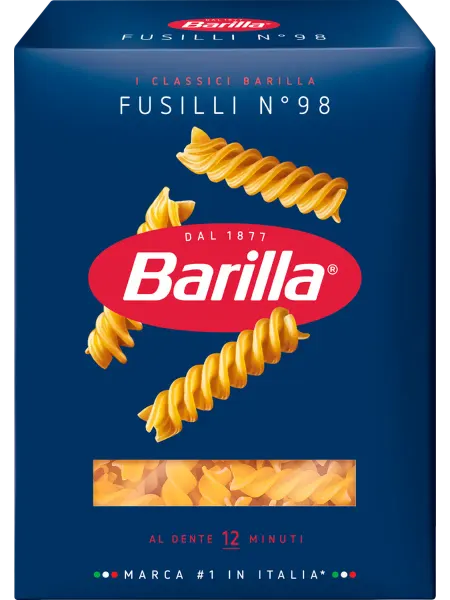 Макароны BARILLA Fusilli n.98 из твердых сортов пшеницы груп