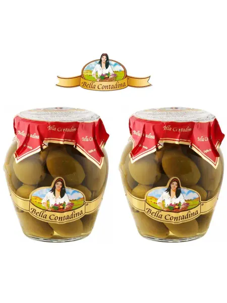 Bella Contadina Оливки гигант Белла Ди Саламониа 290 гр (2 шт)