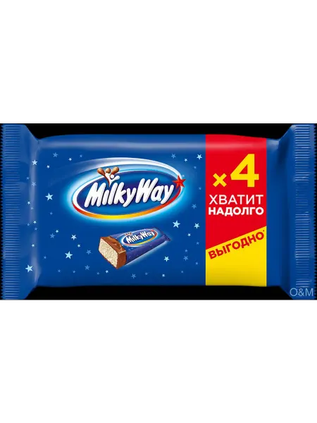 Батончик шоколадный MILKY WAY с суфлех26г 2шт