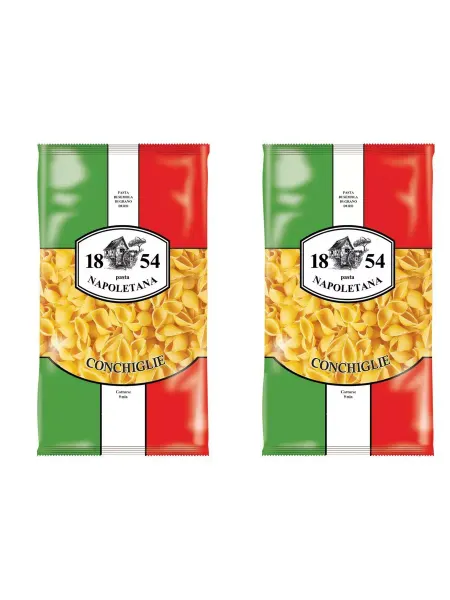 ГАЛЬЯНИ Макароны NAPOLETANA Ракушки ГОСТ гр А в с 400 гр, 2шт