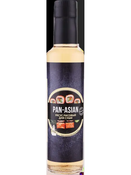 Уксус рисовый для суши PAN-ASIAN пищевой, 250мл