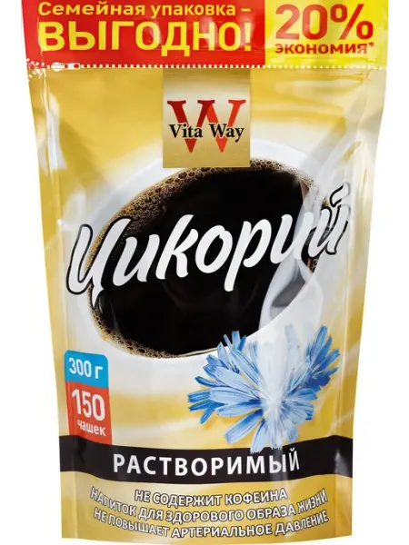 Цикорий растворимый VITA WAY порошкообразный 2шт