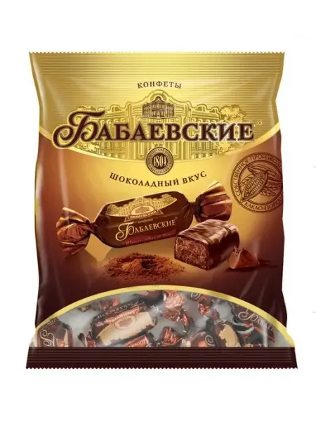 Бабаевский Конфеты шоколадный вкус, 250 гр