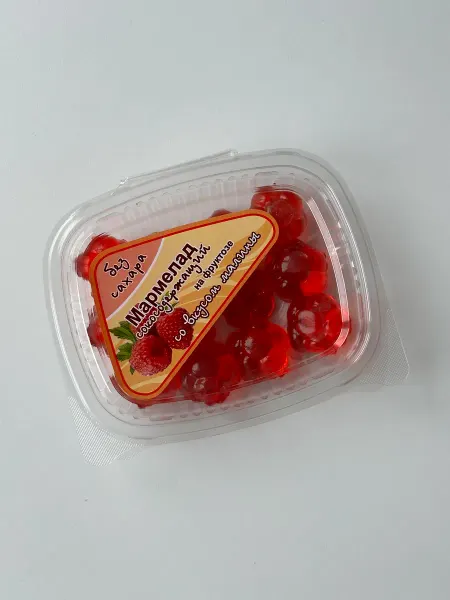 Сласти из Коломны Мармелад со вкусом Малины без сахара
