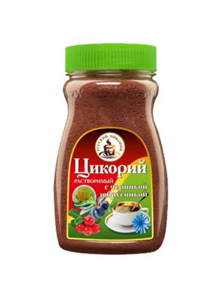 Цикорий Русский цикорий с черникой и брусникой растворимый
