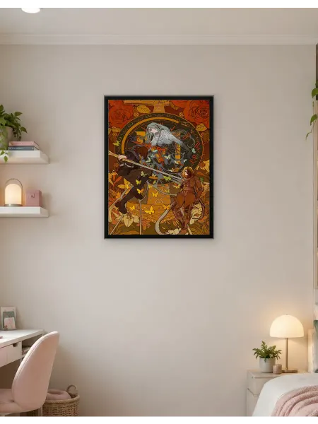 Postersbase Плакат Ложь P игровой арт 3 50x70