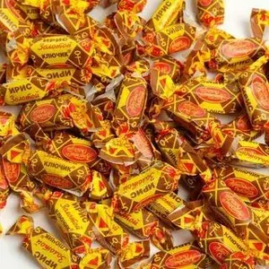 Красный Октябрь Конфеты ирис Золотой ключик, 1000 гр