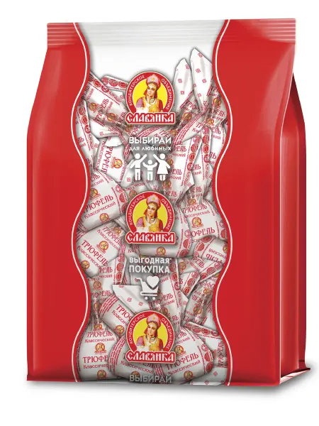 Славянка Конфеты "Трюфель" классический, 200 гр
