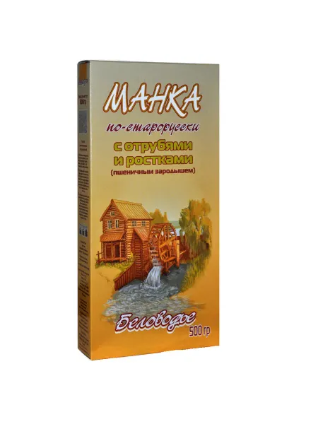 Беловодье Крупа Манка по-старорусски, 500 гр