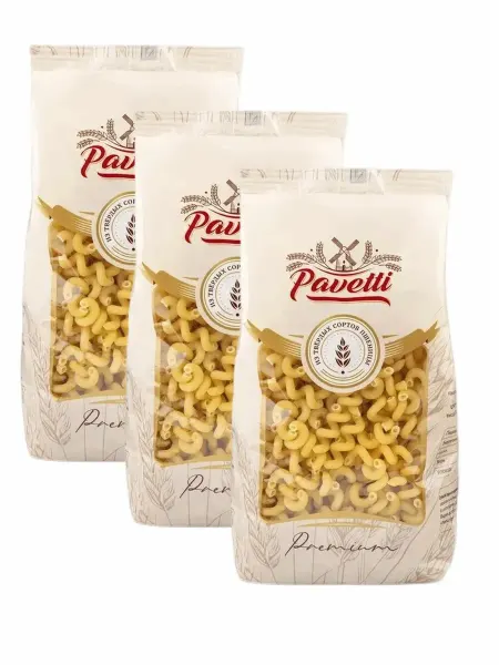 PAVETTI Макароны пружинки 450гр (Набор из 3шт)
