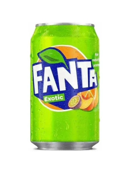 Напиток газированный FANTA Экзотик алюминиевая банка 0,33