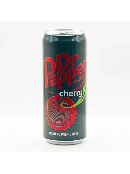 Напиток газированный Dr. Pepper Cherry 0,33л, алюминиевая