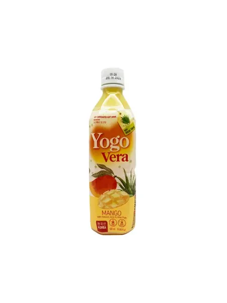 YOGAVERA Негазированный напиток со вкусом манго, 0,5 л