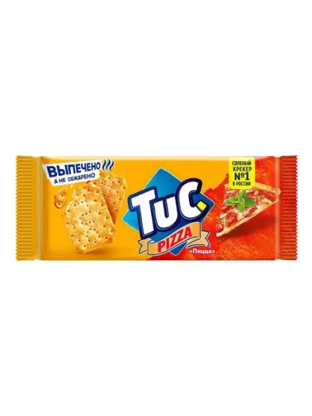 Печенье Крекер Tuc пшеничный со вкусом пиццы 100 г