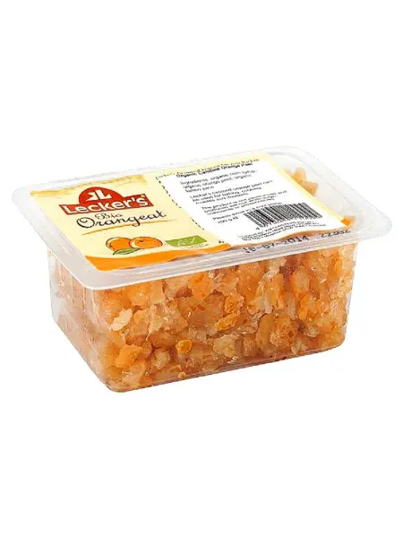 Lecker's цедра апельсина цукаты Германия 100г
