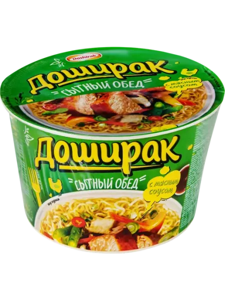 Doshirak Лапша Сытный обед со вкусом курицы, 110г, 8шт