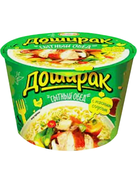 Лапша Доширак Сытный обед со вкусом курицы 110г