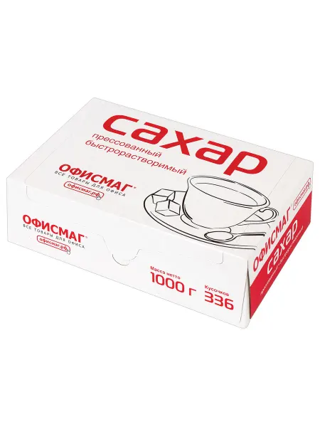 Офисмаг Сахар-рафинад кг (336 кусочков, размер 12х14х15 мм)