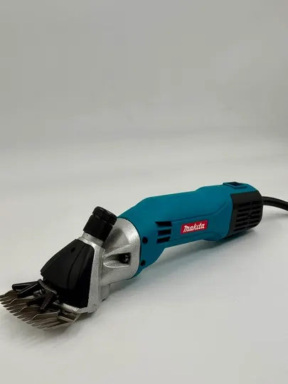 Машинка для стрижки овец Makita, 1450 Вт - аппарат для стрижки шерсти, с запасными лезвиями