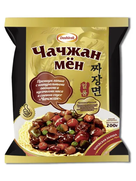 Доширак Лапша корейская Чачжан Мен 200 г