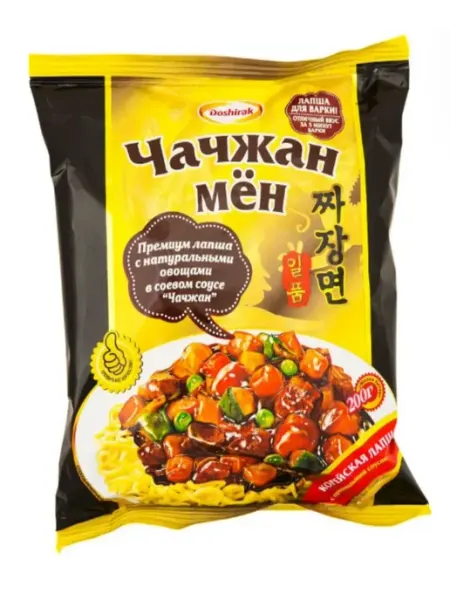 Doshirak. Лапша Чачжан Мен Корейская, 200г