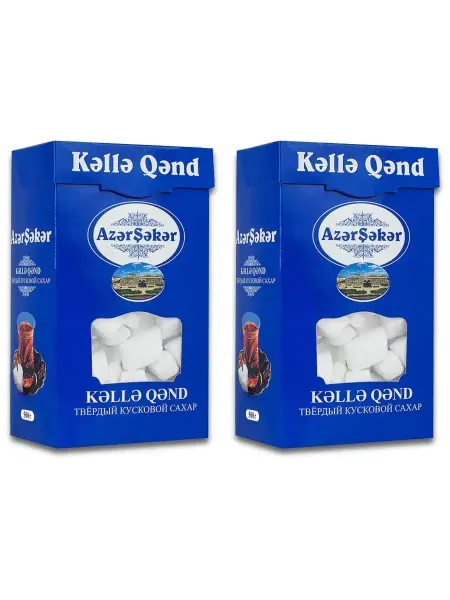 Azer Seker Сахар твердый кусковой, 2уп по 500 гр